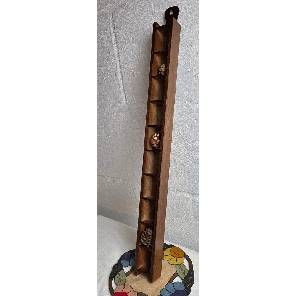 Handmade vintage wooden